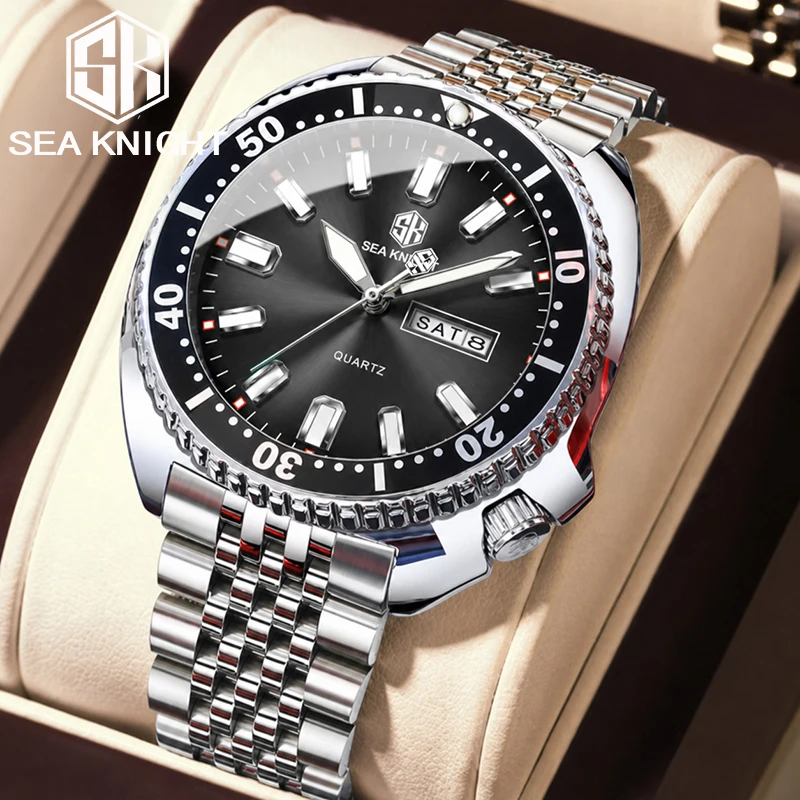Smartwatch New Watches For Men - SEA KNIGHT Nouvelle Montre de Luxe