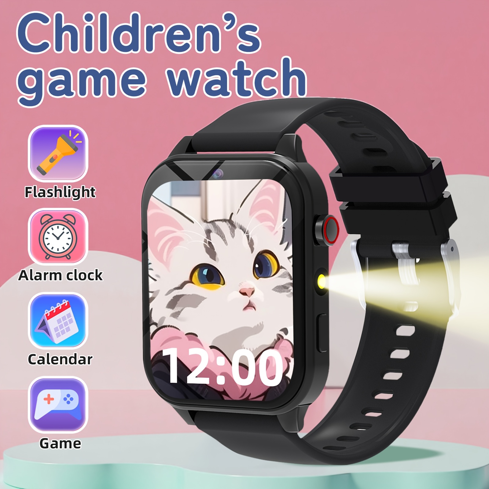 Smartwatch Watches For Boys - Montre connectée éducative pour enfants avec