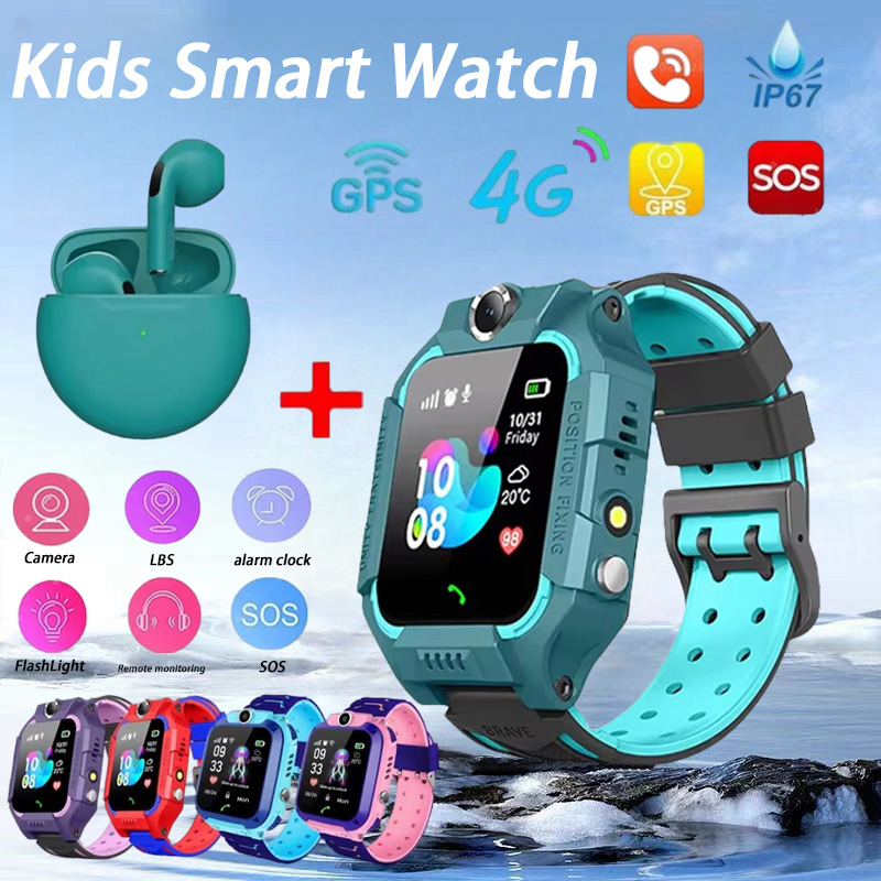 Smartwatch Watches For Boys - Montre connectée SOS pour enfants, smartwatch
