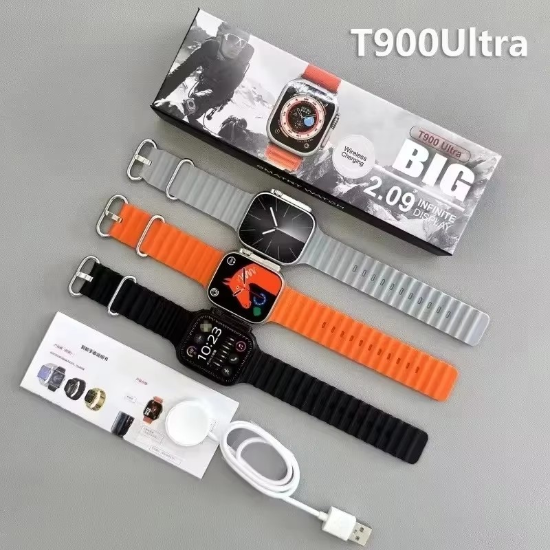 Watch Iwo - Montre connectée T900 Ultra pour hommes,