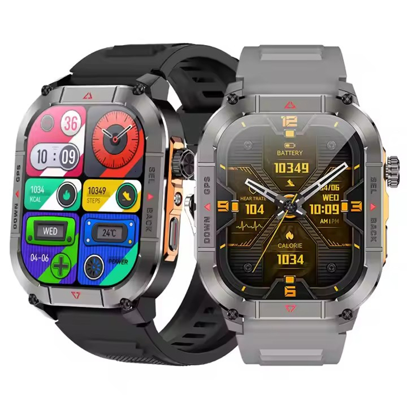 Smartwatch New Watches For Men - Nouveau HK84 hommes montre intelligente AMOLED