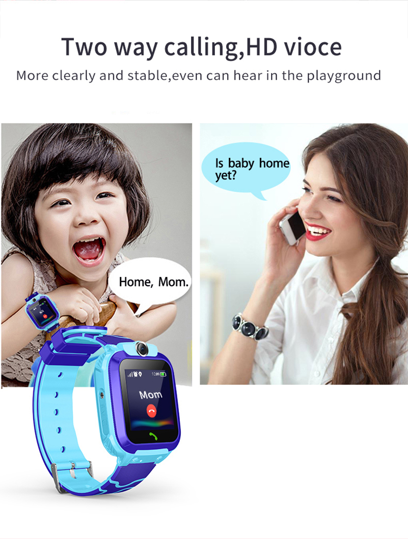 Smartwatch Watches For Kid Boy With Gps - Montre connectée étanche 2026 pour enfants