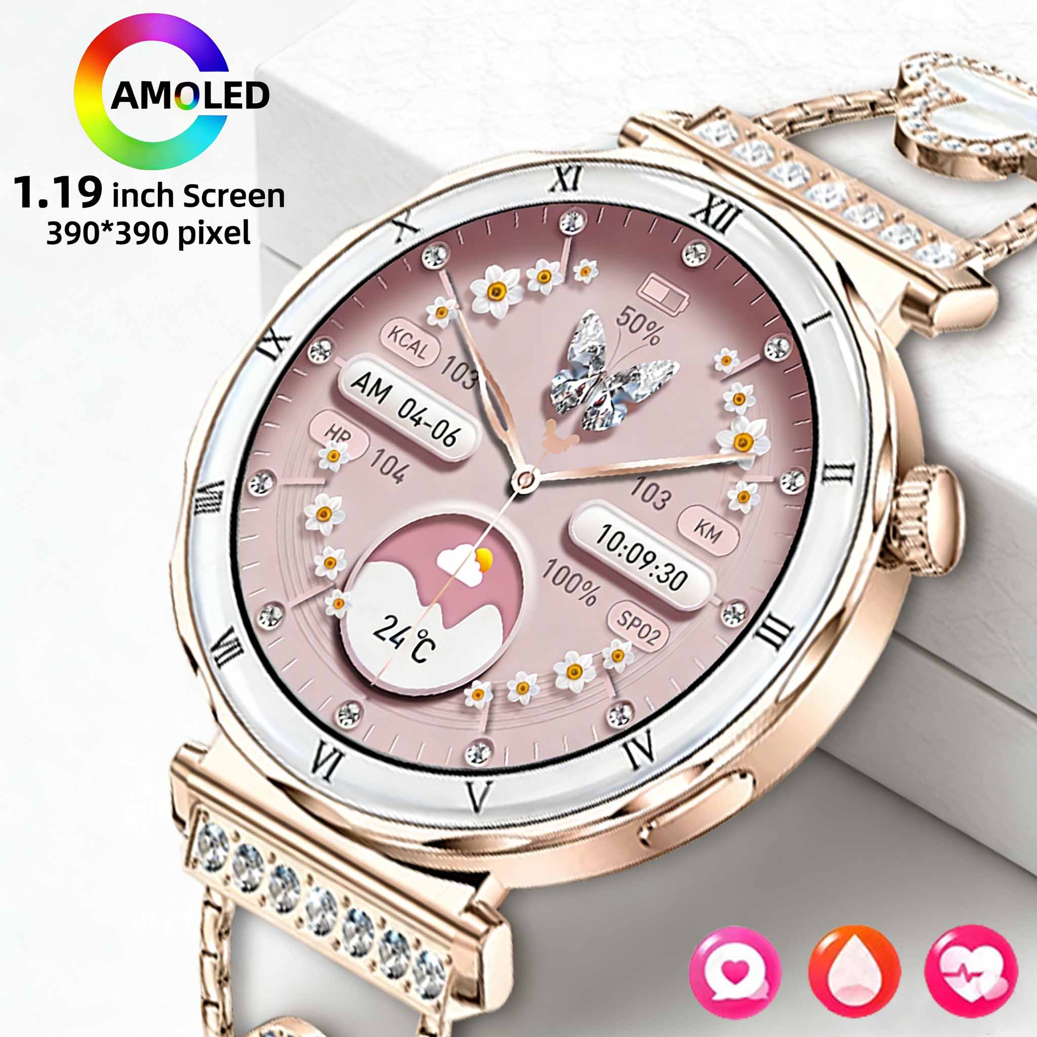 Smartwatch Latest Watches For Men - Montre connectée LIGE pour femmes, écran
