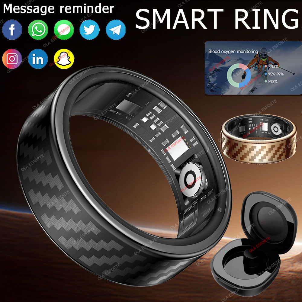 Smartwatch New Watches For Men - Anneau intelligent pour hommes et femmes,