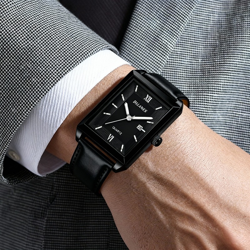 Smartwatch New Watches For Men - Montres pour hommes en cuir décontractées,