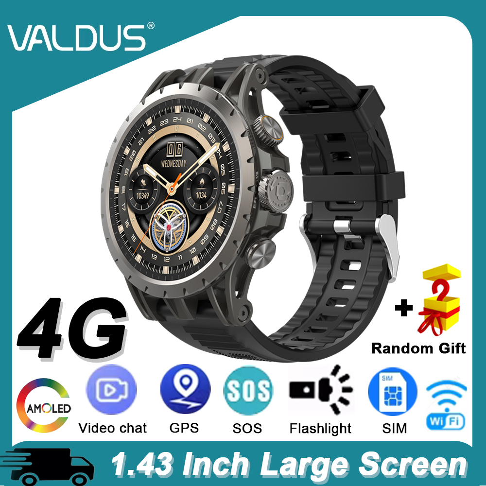 Watch Iwo - VALDUS-VG54 Smartwatch pour Homme et Femme,