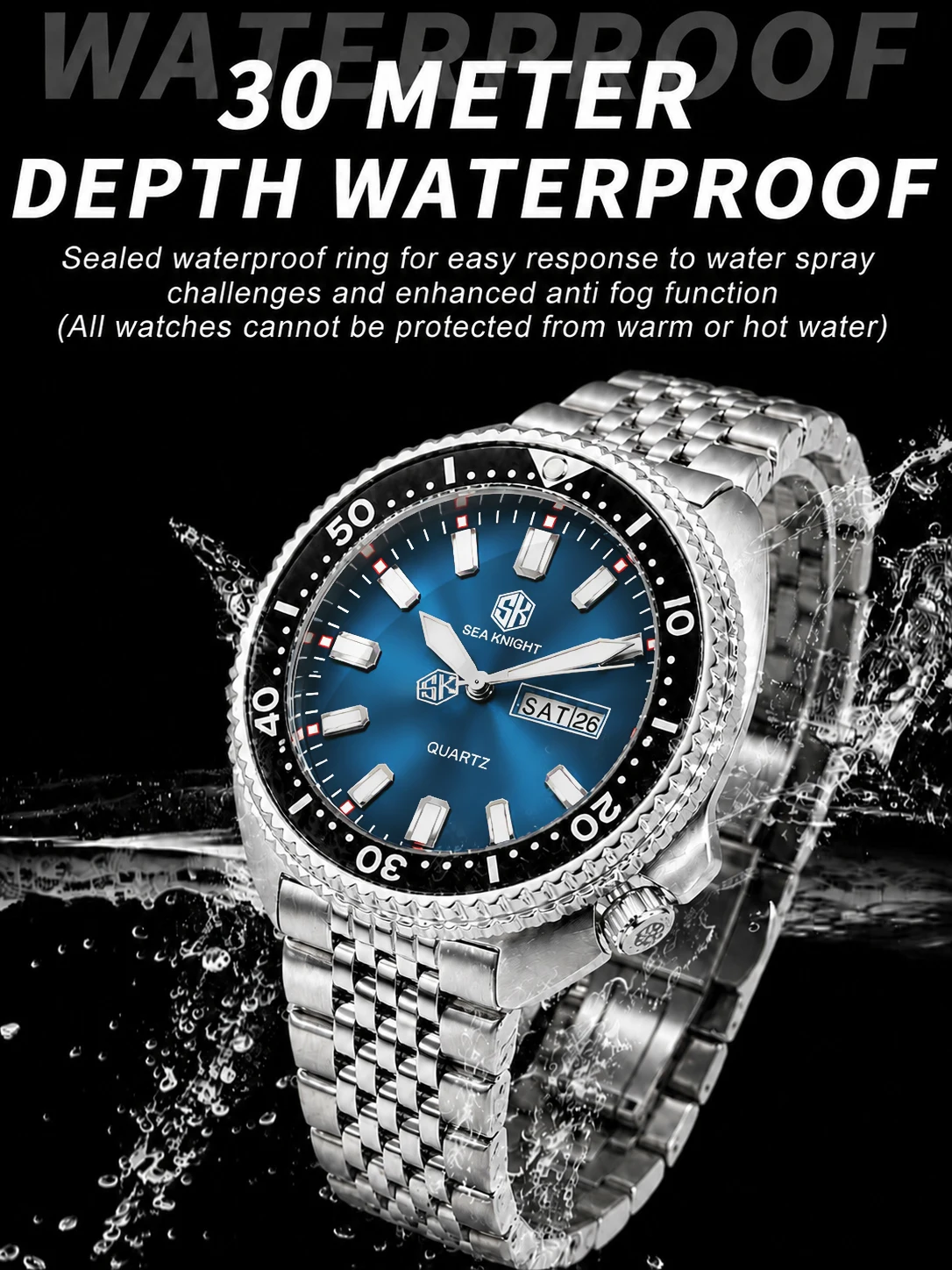 SEA KNIGHT Nouvelle Montre de  - Smartwatch New Watches For Men avis et prix
