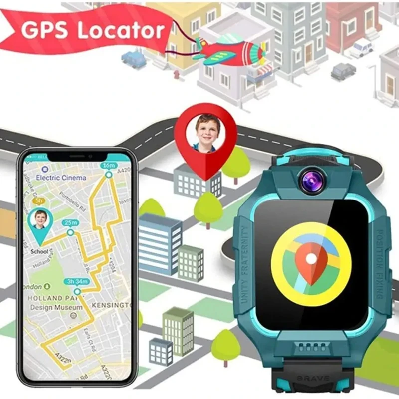 Montre connectée 4G pour enfan - Smartwatch Watches For Kid Boy With Gps avis et prix