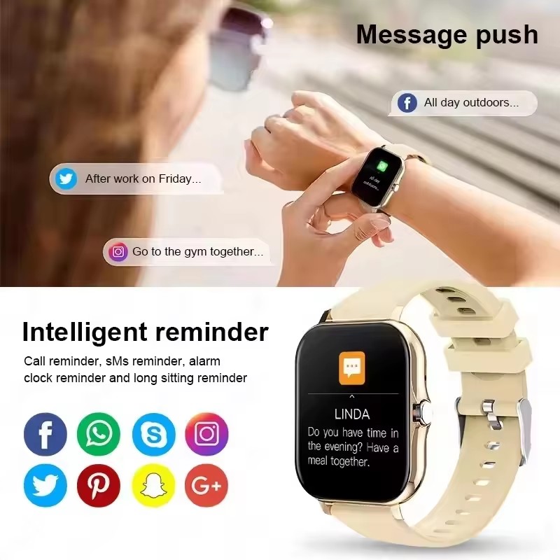 Montre connectée sportive dern - Smartwatch Latest Watches For Men avis et prix