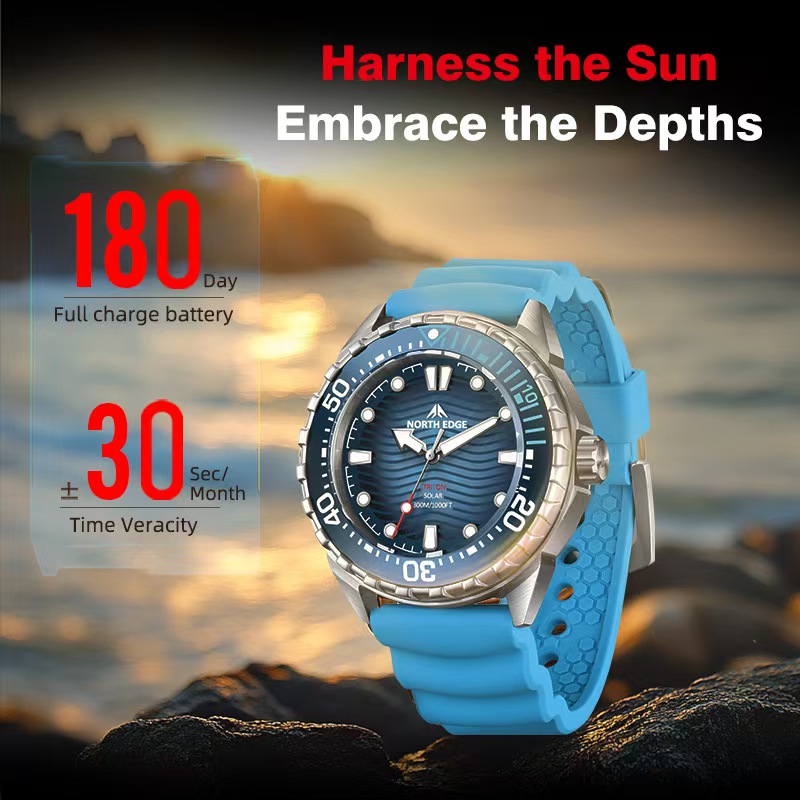Montre de plongée en acier ino - Smartwatch Ring Watches avis et prix