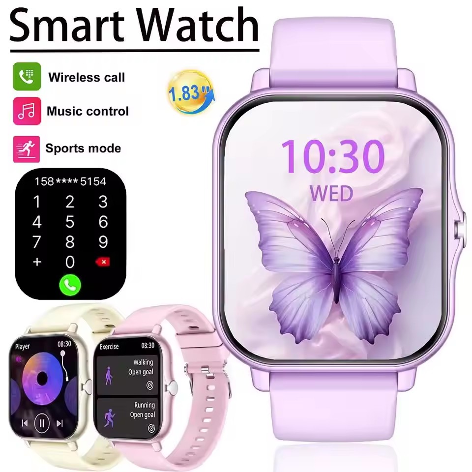 Montre connectée sportive à éc - Smartwatch Latest Watches For Men avis et prix