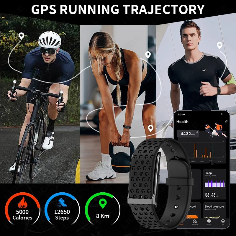 LIGE-Montre connectée sans écr - Smartwatch Latest Watches For Men avis et prix