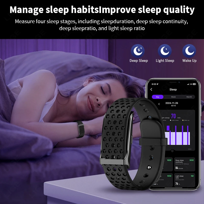 LIGE-Montre connectée sans écr - Smartwatch Latest Watches For Men avis et prix