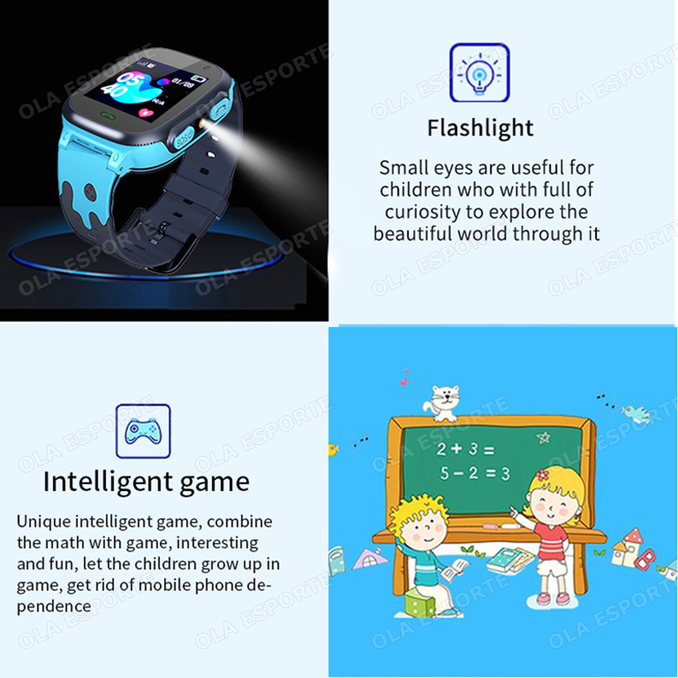 Montre connectée pour enfants, - Smartwatch Watches For Kid Boy With Gps avis et prix