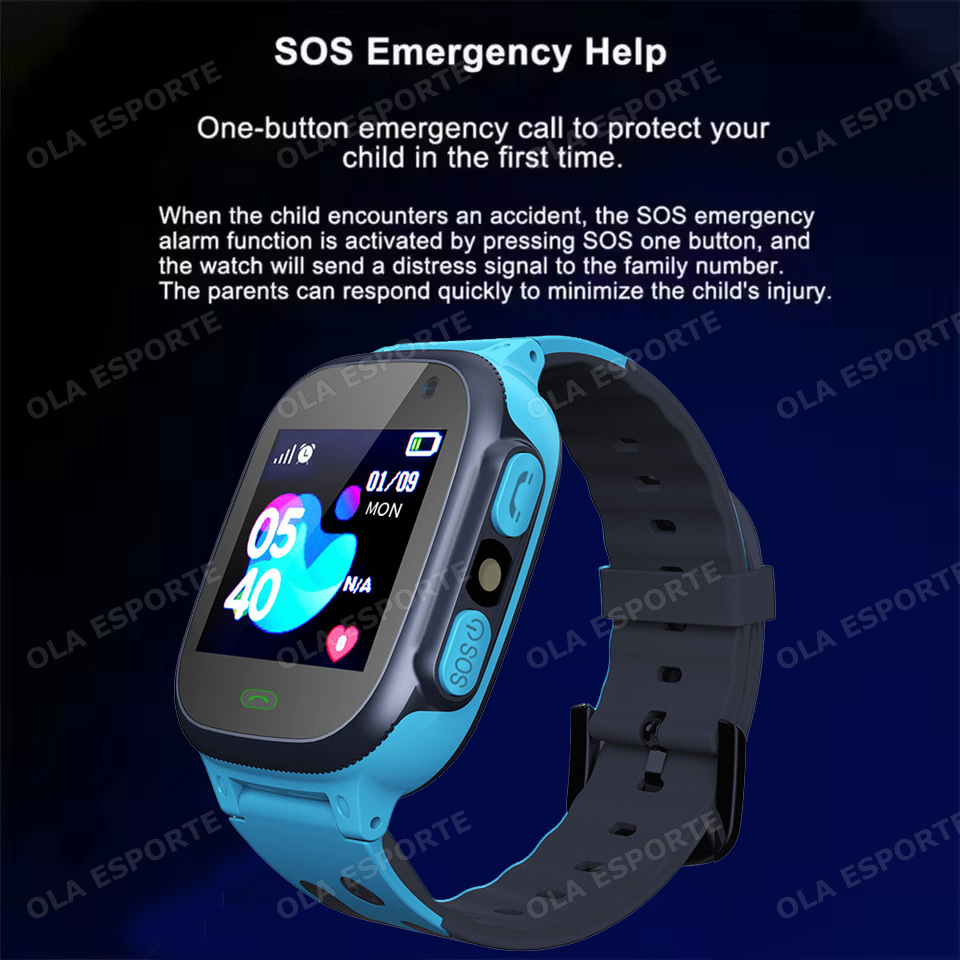 Montre connectée pour enfants, - Smartwatch Watches For Kid Boy With Gps avis et prix