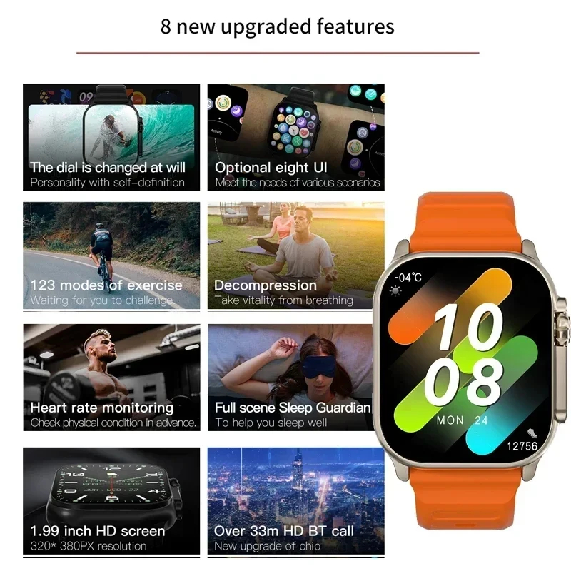 Montre connectée Lenovo T900 U - Watch Iwo avis et prix