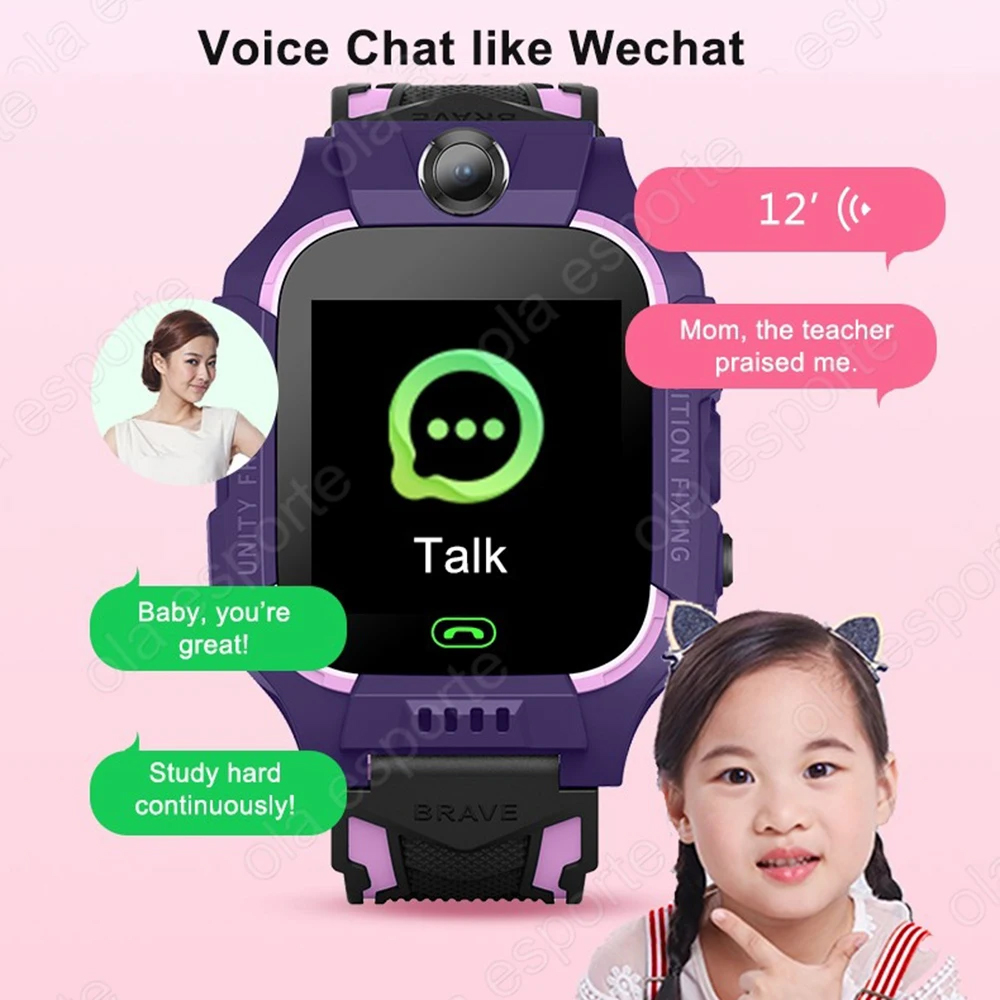 Montre connectée pour enfants  - Smartwatch Watches For Kid Boy With Gps avis et prix