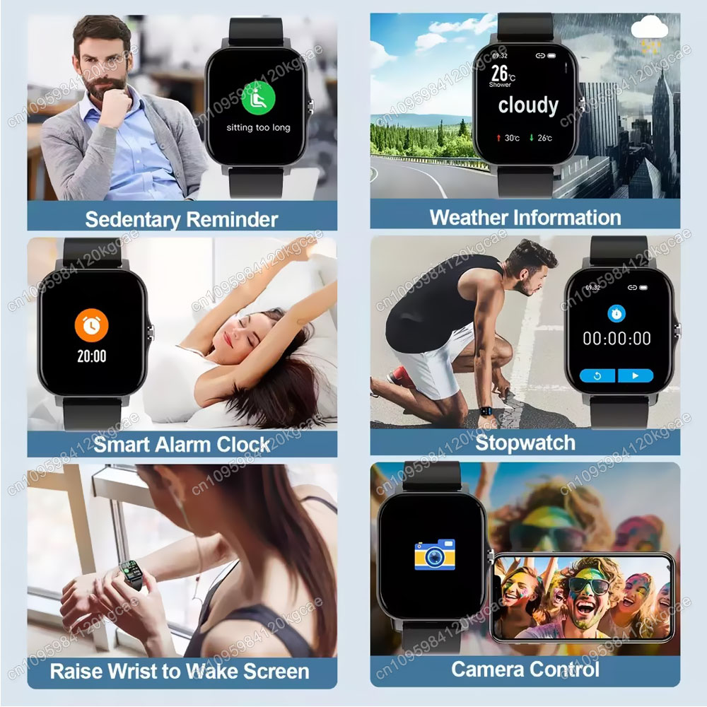 Montre connectée sportive et d - Smartwatch Latest Watches For Men avis et prix