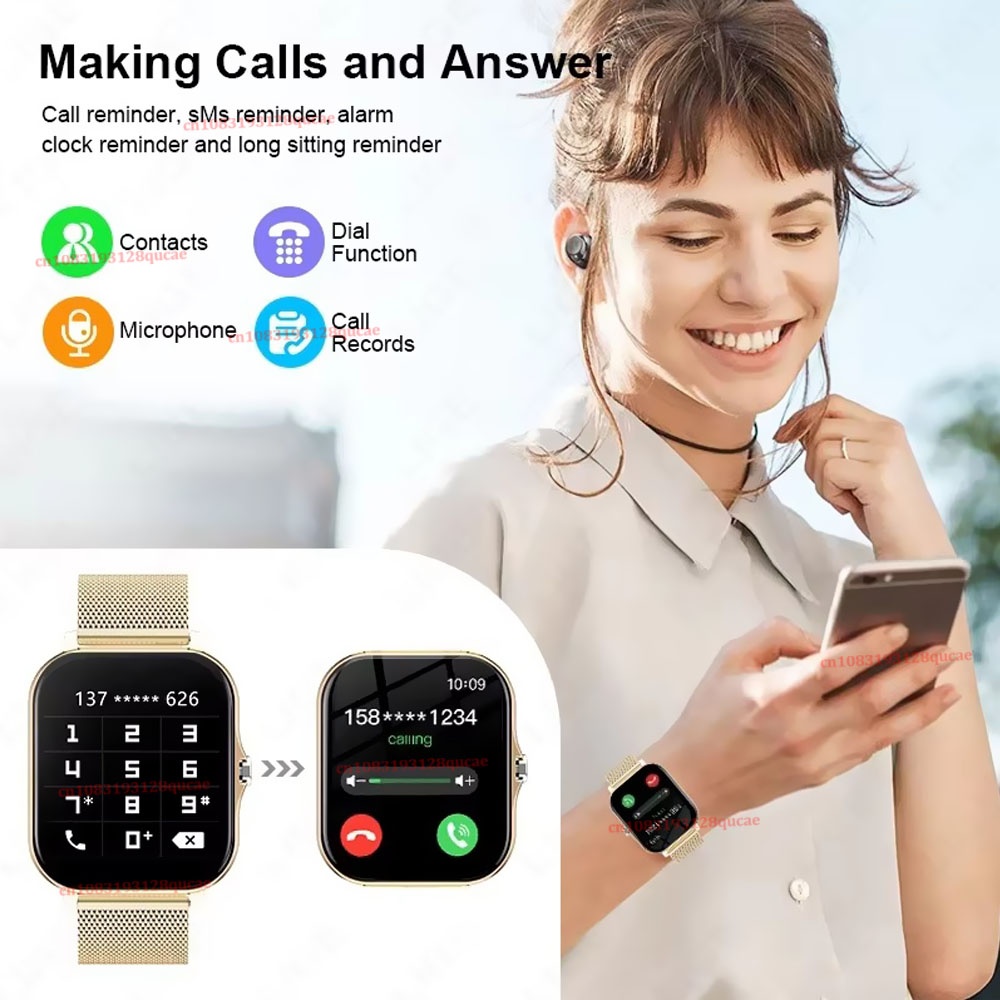 Montre connectée au design ten - Smartwatch Latest Watches For Men avis et prix