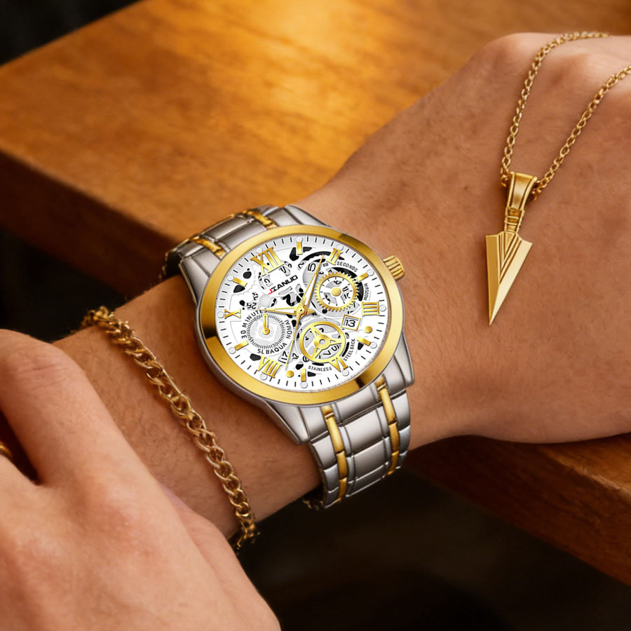 Montre de luxe pour homme avec - Smartwatch Ring Watches avis et prix