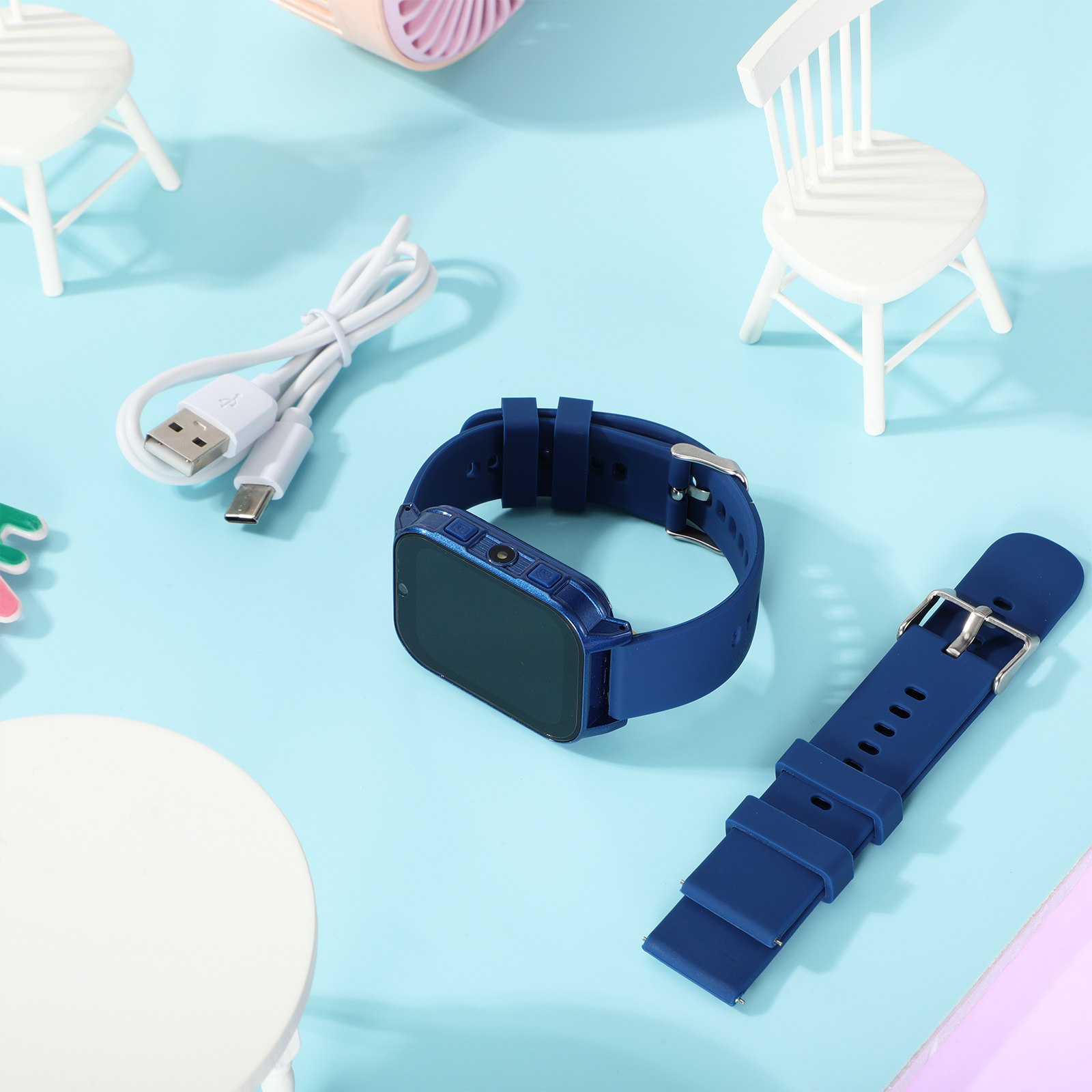Montre connectée pour enfants  - Smartwatch Pink Watches For Kids avis et prix
