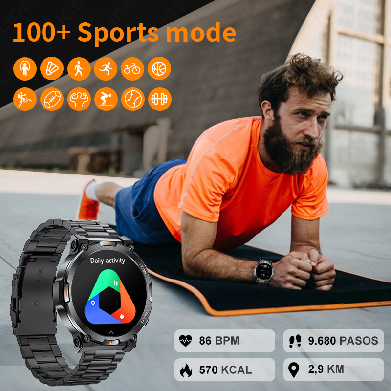 Montre connectée de sport LIGE - Smartwatch Latest Watches For Men avis et prix