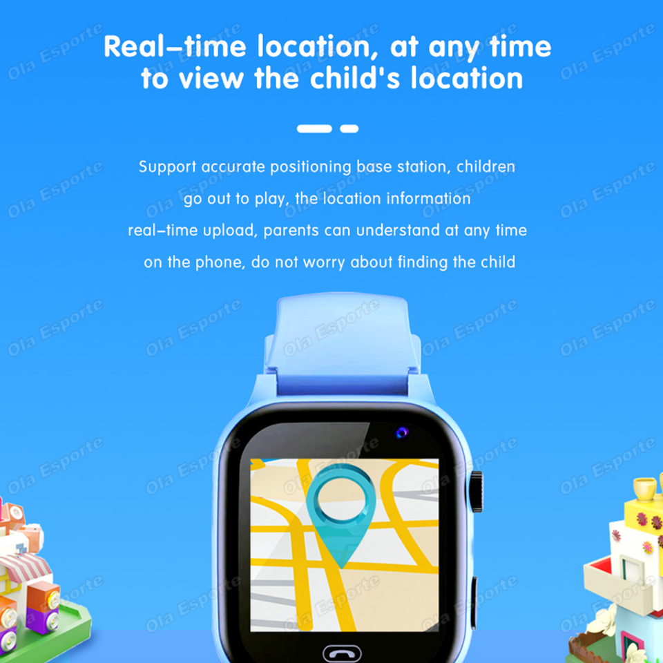 Montre connectée 5G pour enfan - Smartwatch Watches For Kid Boy With Gps avis et prix