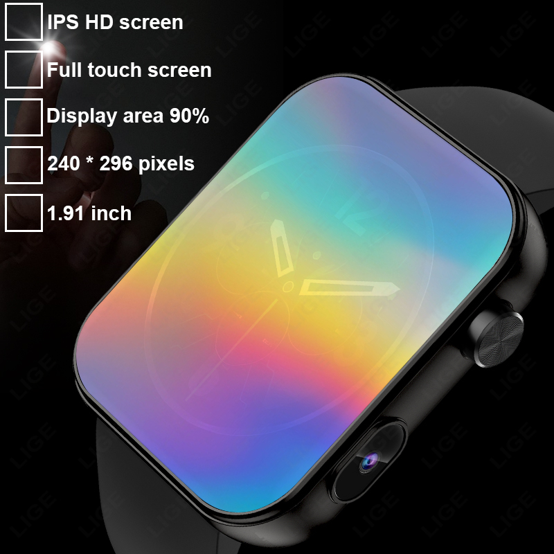 LIGE avec caméra peut prendre  - Smartwatch Latest Watches For Men avis et prix