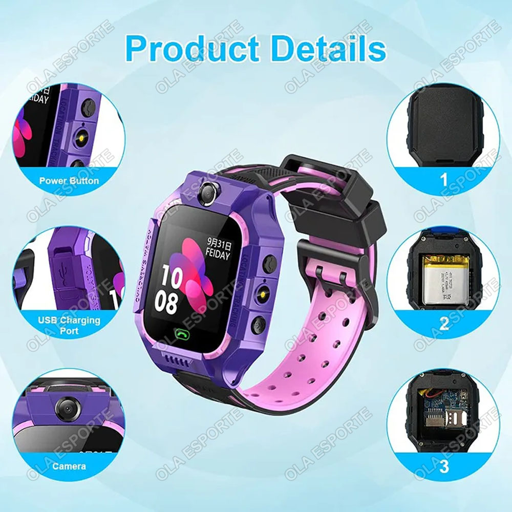Montre connectée 2G pour enfan - Smartwatch Watches For Kid Boy With Gps avis et prix