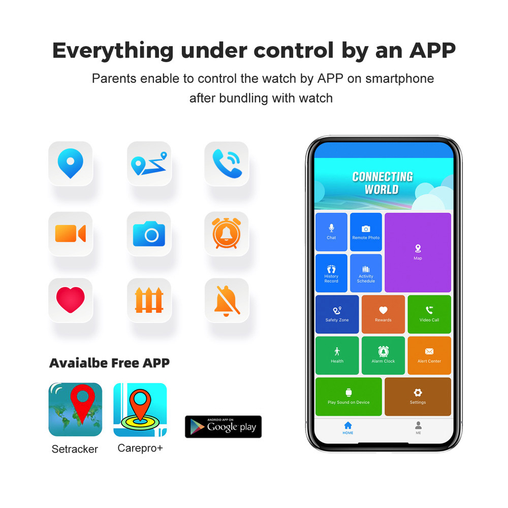 Montres intelligentes étanches - Smartwatch Watches For Kid Boy With Gps avis et prix