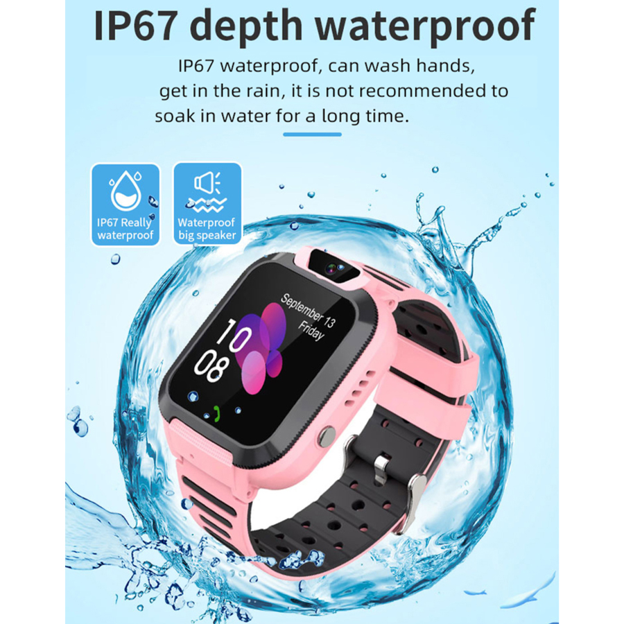 Montre intelligente étanche po - Smartwatch Watches For Kid Boy With Gps avis et prix